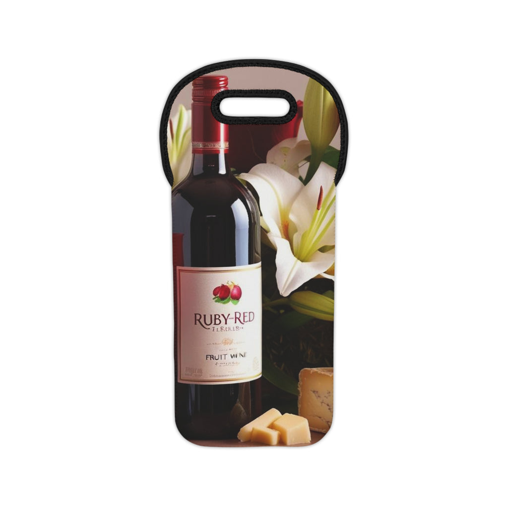 Elegant Wine Tote Bag for Wine Lovers, Perfect Gift for Hostess, Housewarming, Wine Enthusiasts, Picnic, Birthday