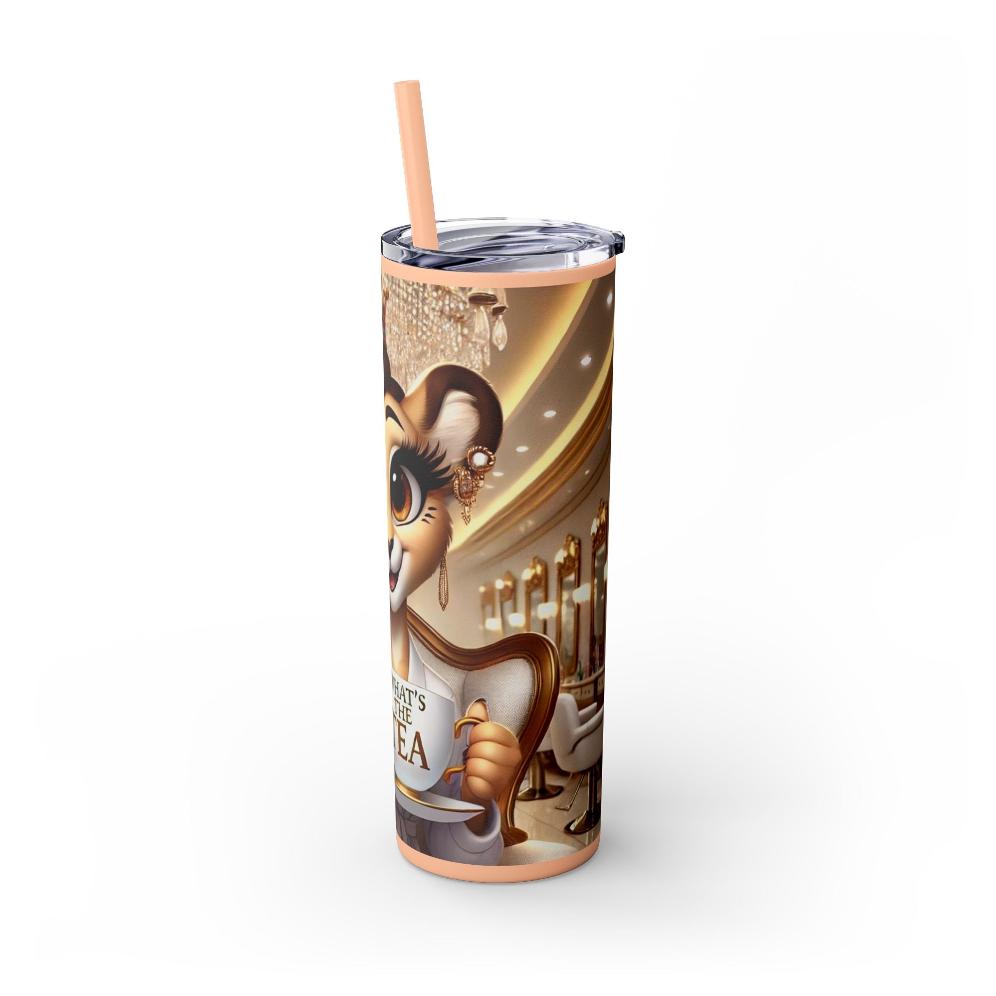 Animated Straw tumbler 20oz Insulation stainless steel tumbler wedding bridal shower Birthday Mom Graduation girls trip weekend getaway