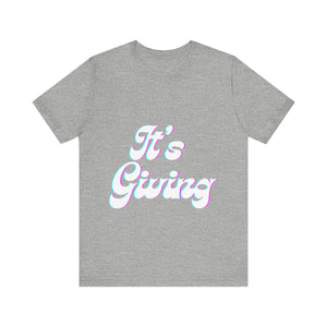 "Its Giving" Graphic T-Shirt