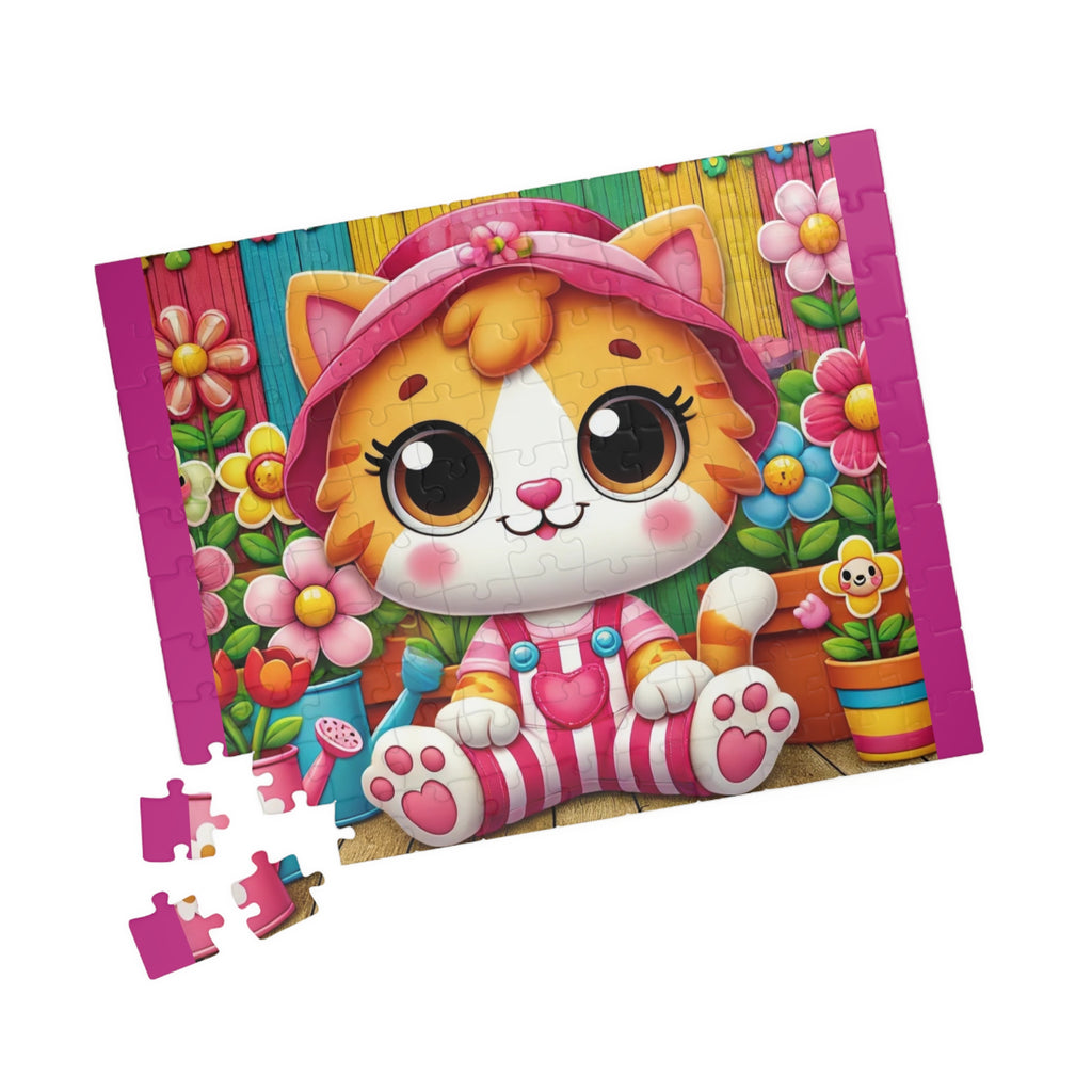 Cat Jigsaw Puzzle Cat Lovers Colorful Puzzle Game night puzzles kids Gift ideas