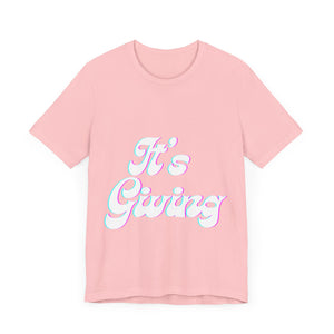 "Its Giving" Graphic T-Shirt