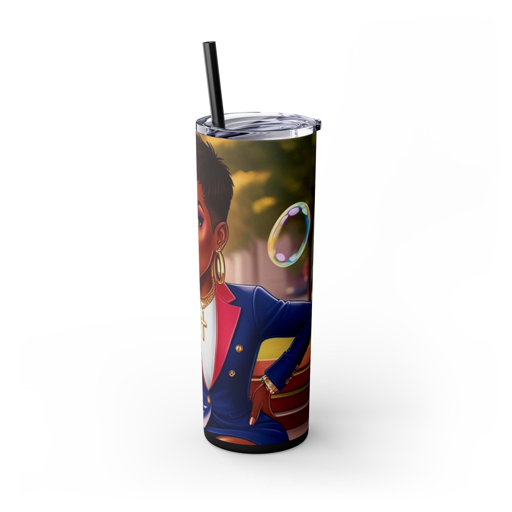 Church Girl Boss Lady Insulated Tumbler, Skinny Tumbler with Straw, 20oz, Gift for Her, Birthday Wedding Bridal Shower Favors, Anniversary
