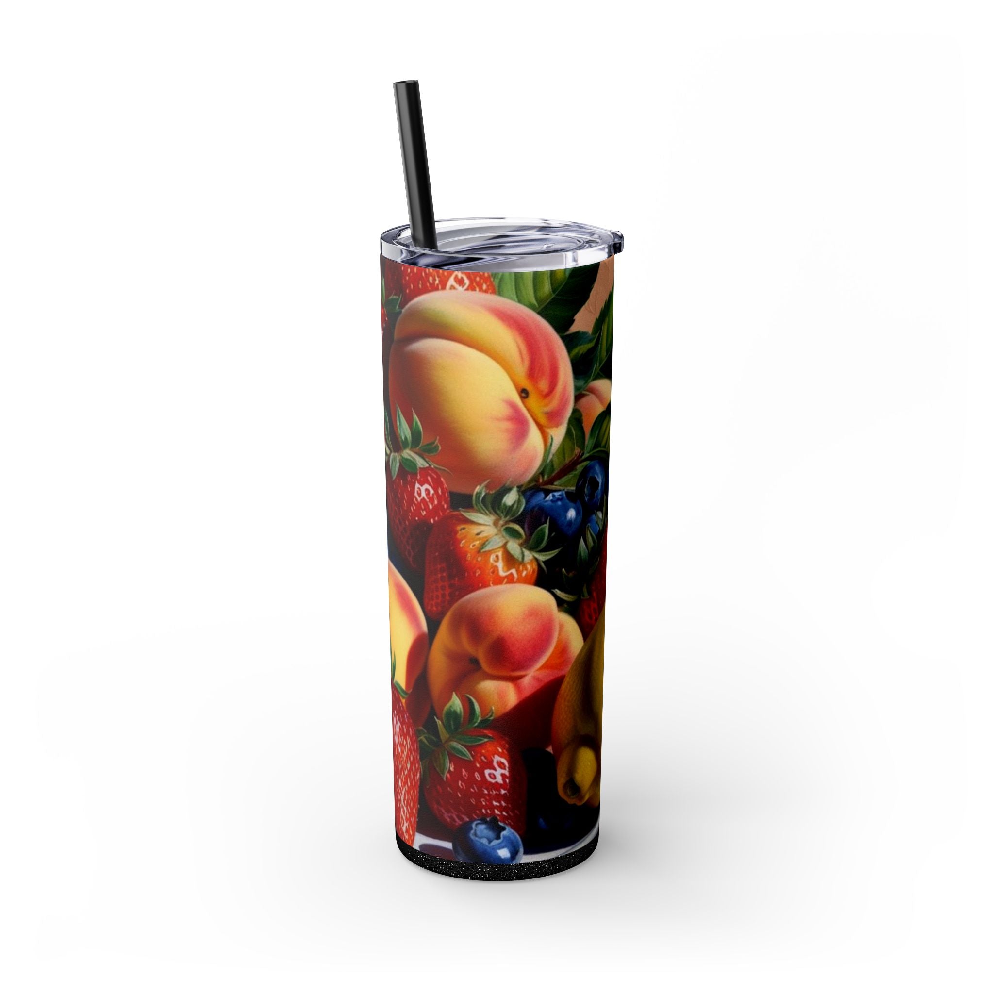 Tropical Fruit Tumbler, 20oz Insulated Tumbler, Vacation Summer Cup, Spring Break Gift for Her, Girls Trip Tropical Tumbler, Beach Vacation