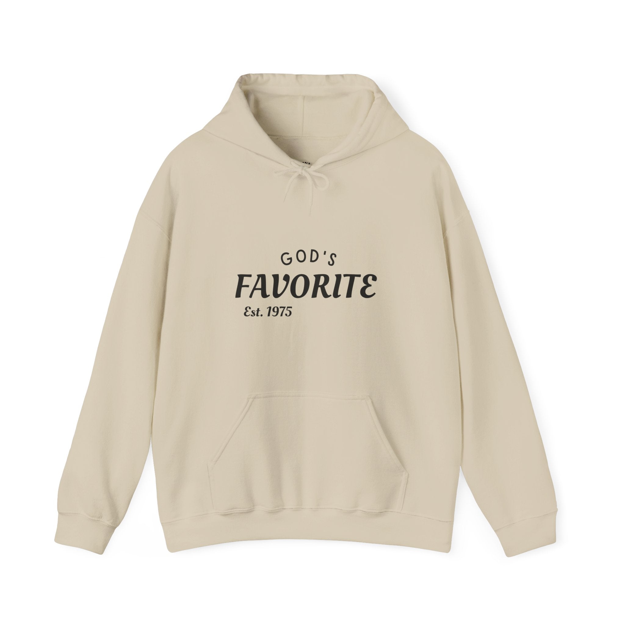 God's Favorite Hoodie, Unisex Casual Sweatshirt, Cozy Gift, Faith-Based Apparel, Everyday Wear, Christian Merchandise