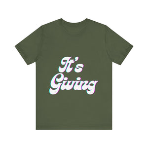 "Its Giving" Graphic T-Shirt