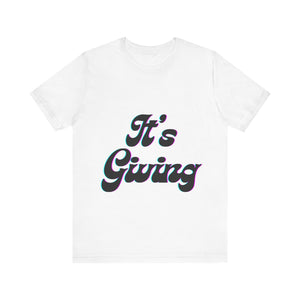 "Its Giving" Graphic T-Shirt