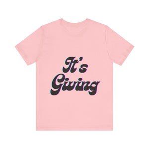 "Its Giving" Graphic T-Shirt