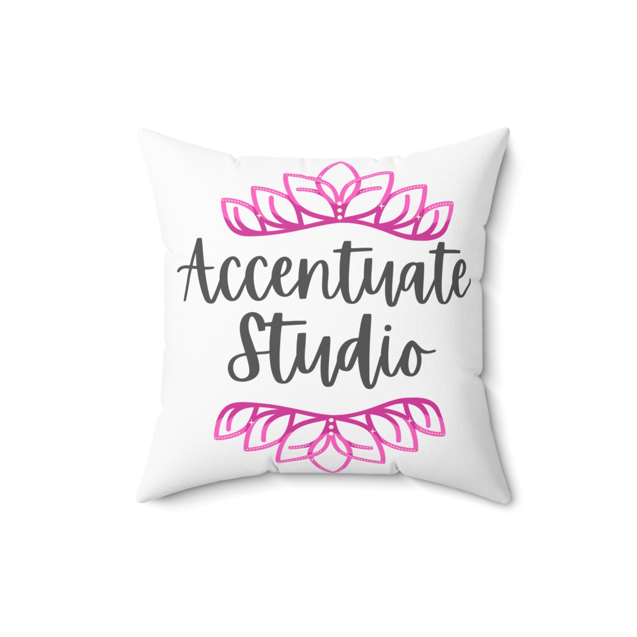 "Accentuate Studio" Throw Pillow