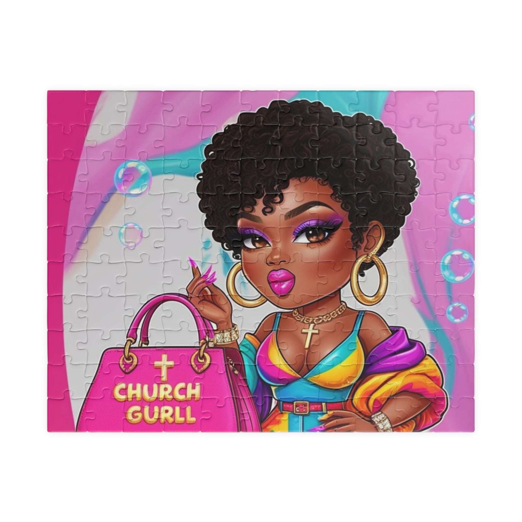Jigsaw Puzzle, Inspirational African American Women, Mom Gift, Bridal Shower,