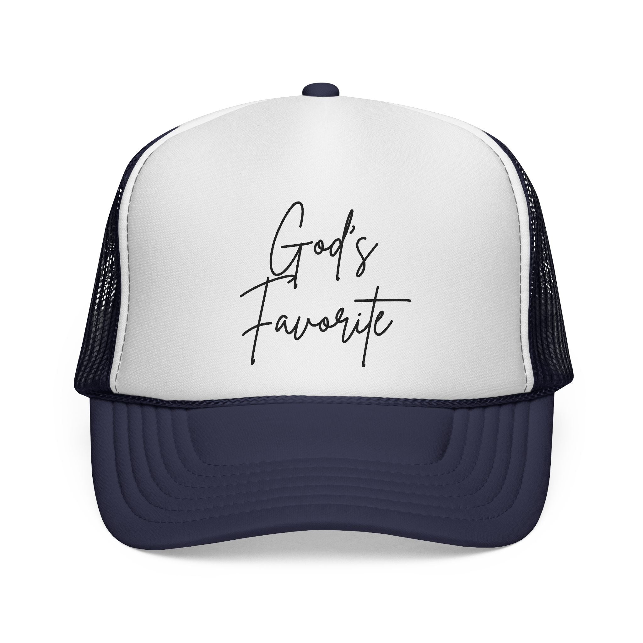 God's Favorite Trucker Cap - Stylish Hat for Everyday Wear, Perfect Gift for Friends and Family, Great for Outdoor Events, Faith-Based [...]