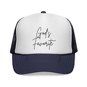 God's Favorite Trucker Cap - Stylish Hat for Everyday Wear, Perfect Gift for Friends and Family, Great for Outdoor Events, Faith-Based [...]