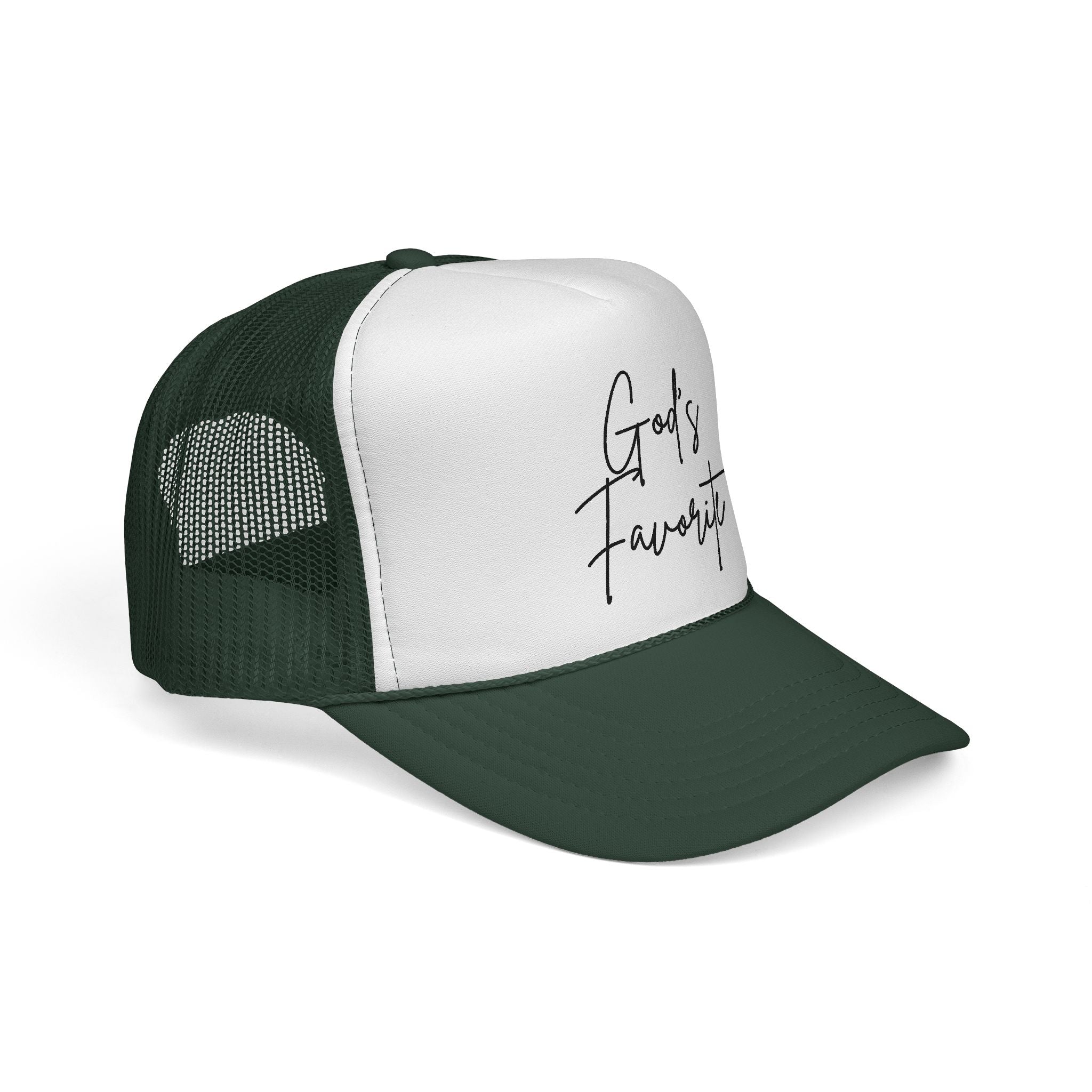 God's Favorite Trucker Cap - Stylish Hat for Everyday Wear, Perfect Gift for Friends and Family, Great for Outdoor Events, Faith-Based [...]
