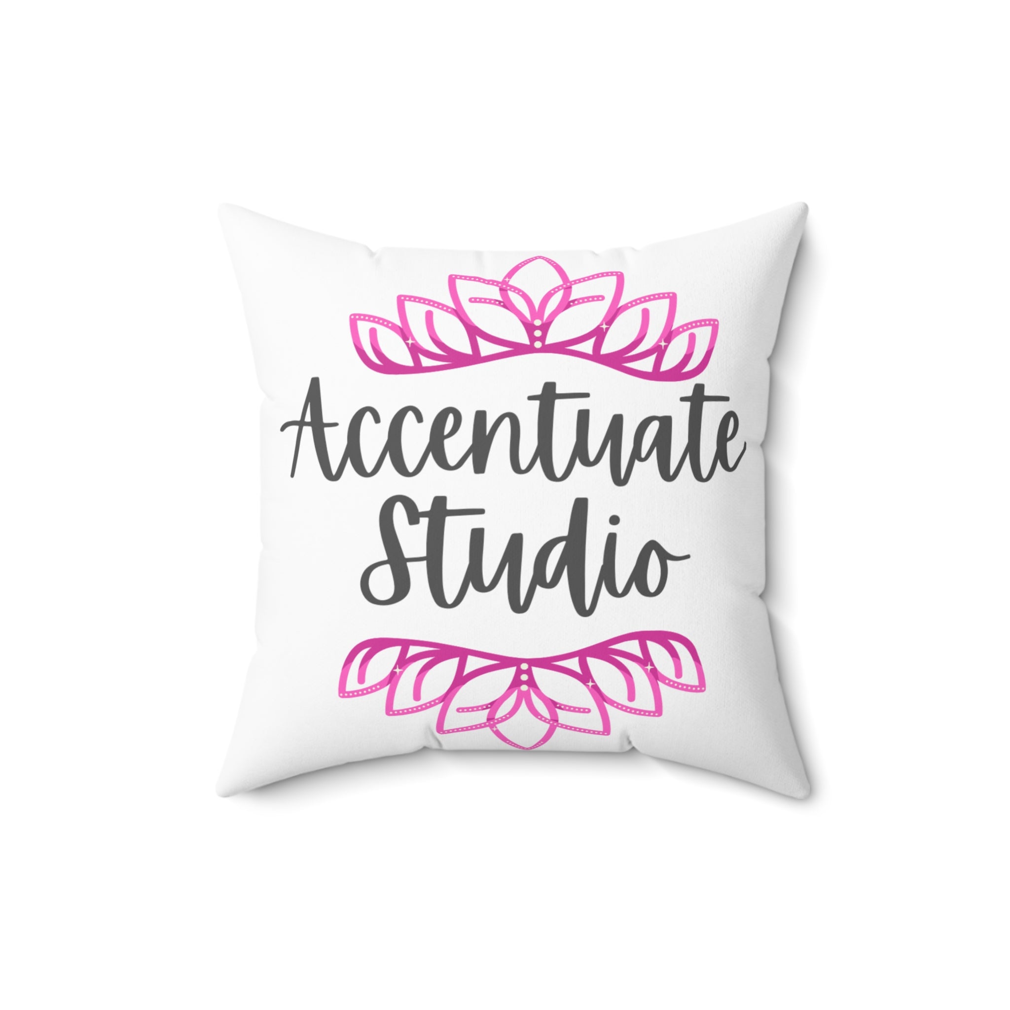 "Accentuate Studio" Throw Pillow