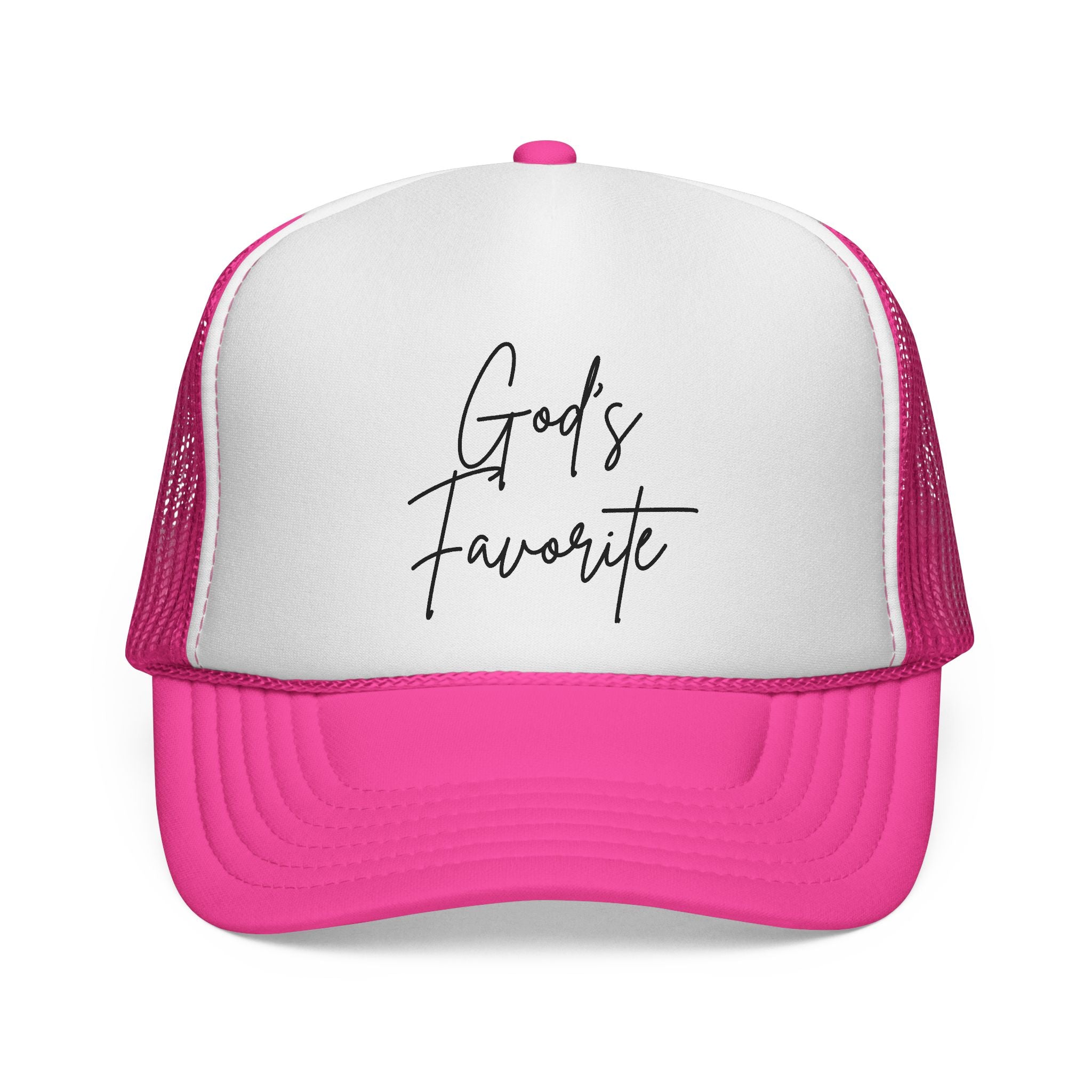 God's Favorite Trucker Cap - Stylish Hat for Everyday Wear, Perfect Gift for Friends and Family, Great for Outdoor Events, Faith-Based [...]