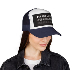 Fearless Trucker Cap - Inspiring Headwear for Adventurers, Perfect Gift for Birthdays, Father's Day, Summer Festivals, Trendy Outdoor Gear
