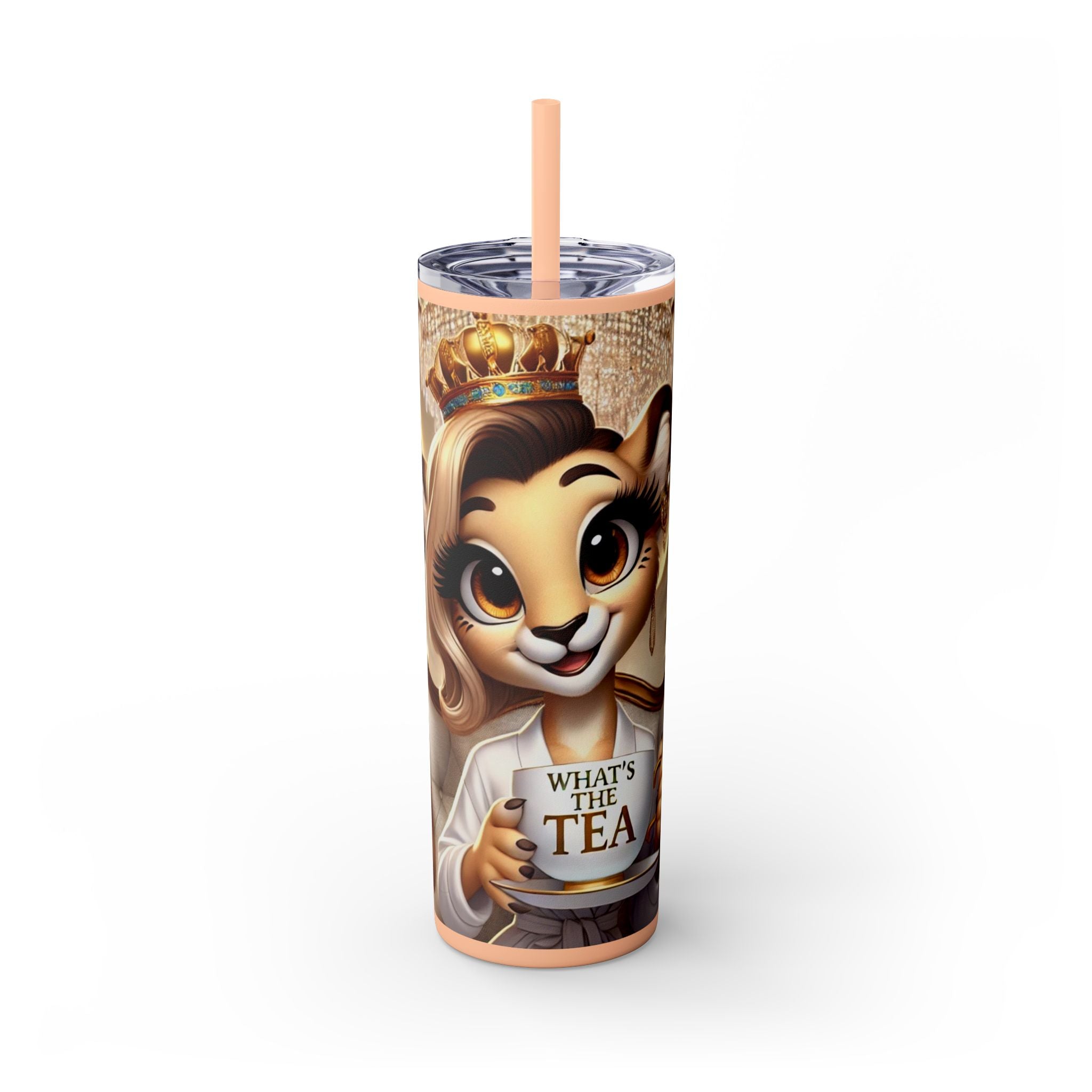 Animated Straw tumbler 20oz Insulation stainless steel tumbler wedding bridal shower Birthday Mom Graduation girls trip weekend getaway
