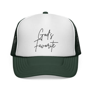 God's Favorite Trucker Cap - Stylish Hat for Everyday Wear, Perfect Gift for Friends and Family, Great for Outdoor Events, Faith-Based [...]