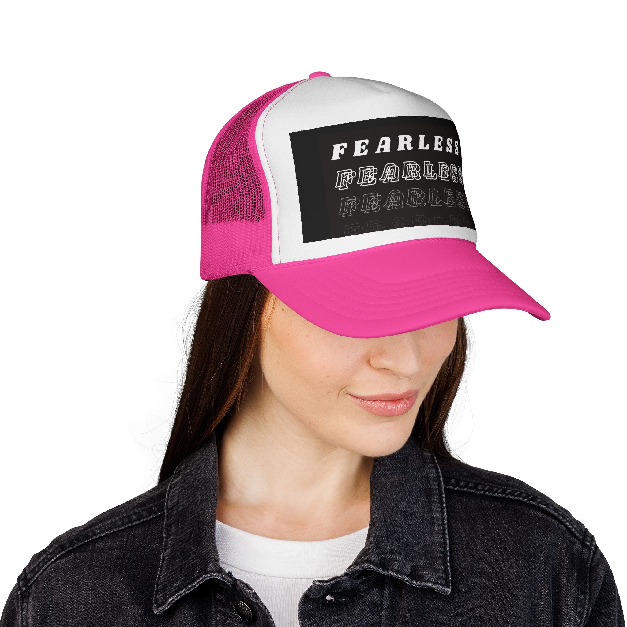 Fearless Trucker Cap - Inspiring Headwear for Adventurers, Perfect Gift for Birthdays, Father's Day, Summer Festivals, Trendy Outdoor Gear