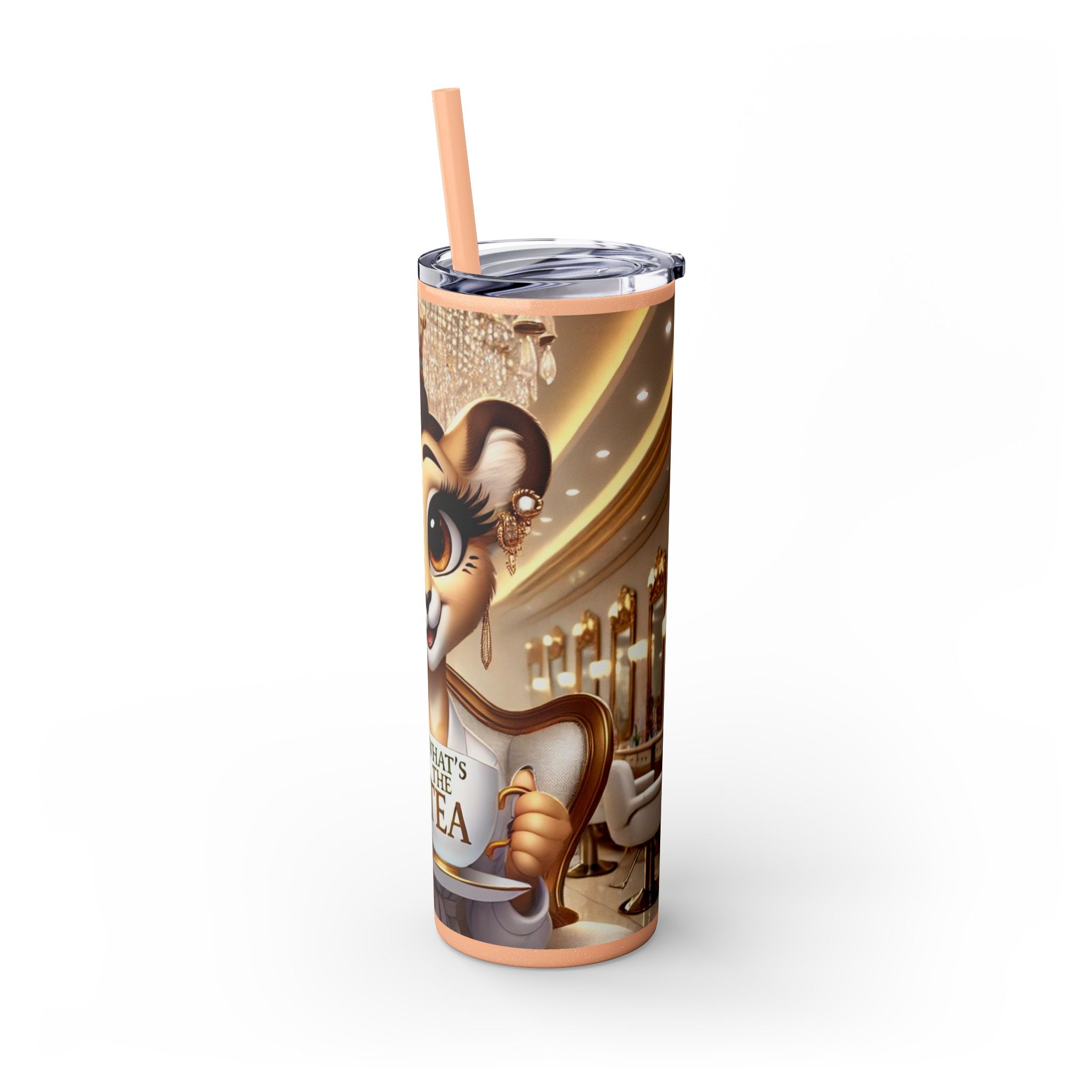 Animated Straw tumbler 20oz Insulation stainless steel tumbler wedding bridal shower Birthday Mom Graduation girls trip weekend getaway