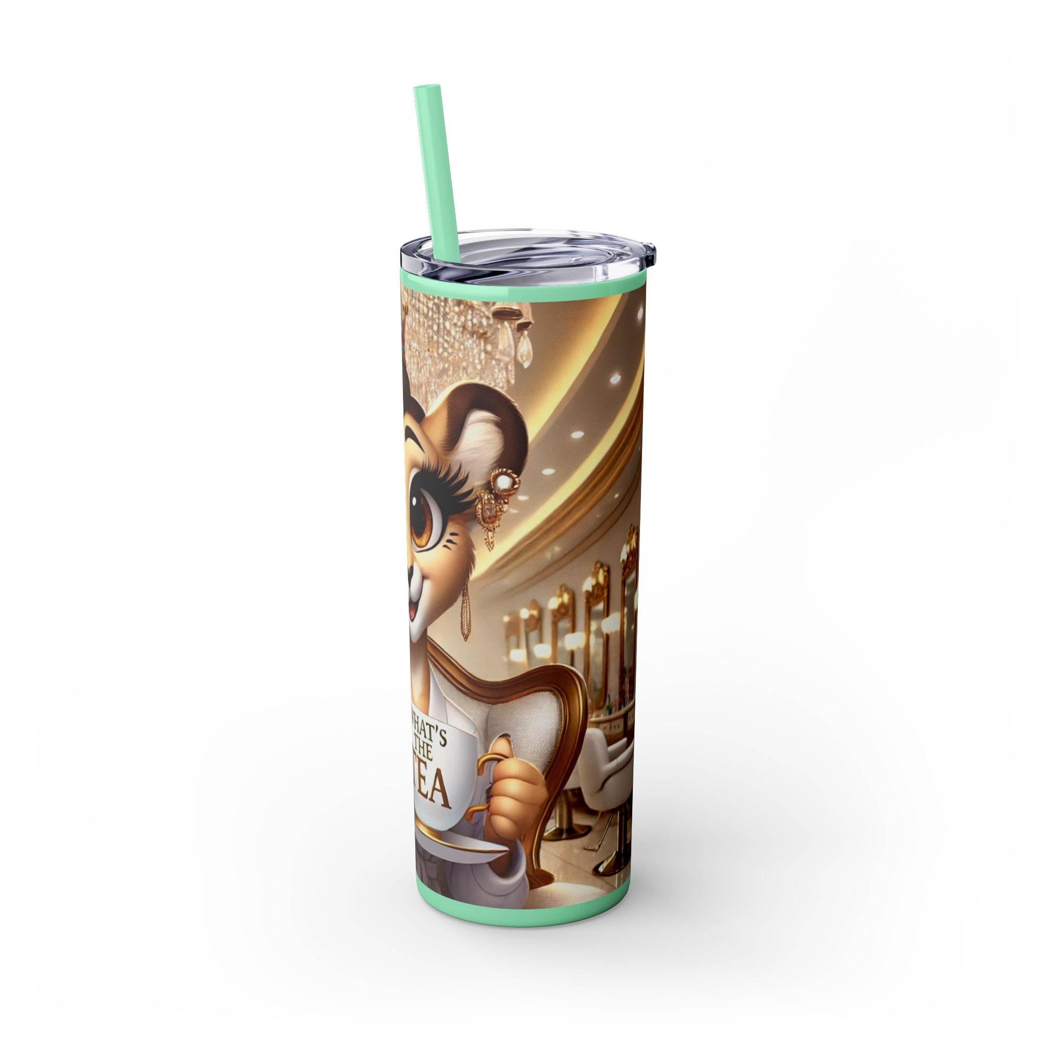 Animated Straw tumbler 20oz Insulation stainless steel tumbler wedding bridal shower Birthday Mom Graduation girls trip weekend getaway