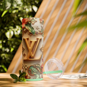 Floral 3D Stainless Steel Tumbler