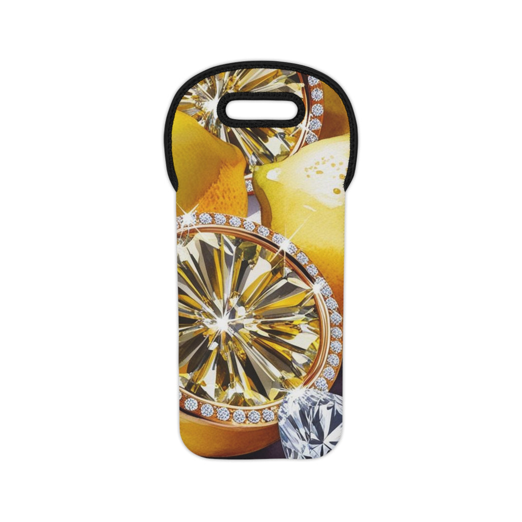 Sparkling Wine Tote Bag - Stylish Wine Carrier, Gift for Wine Lovers, Elegant Picnic Accessory, Perfect for Parties, Luxe Design