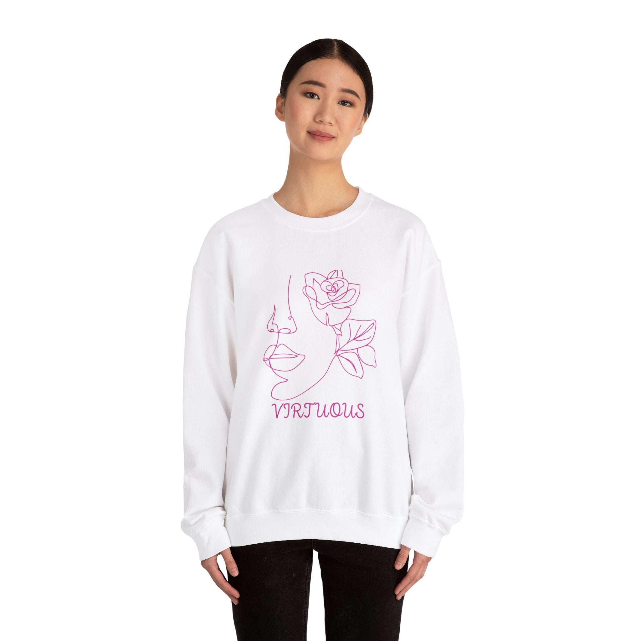"Virtuous" Crewneck Sweatshirt