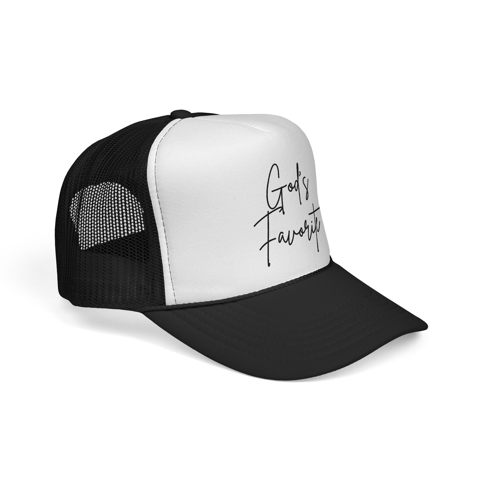 God's Favorite Trucker Cap - Stylish Hat for Everyday Wear, Perfect Gift for Friends and Family, Great for Outdoor Events, Faith-Based [...]