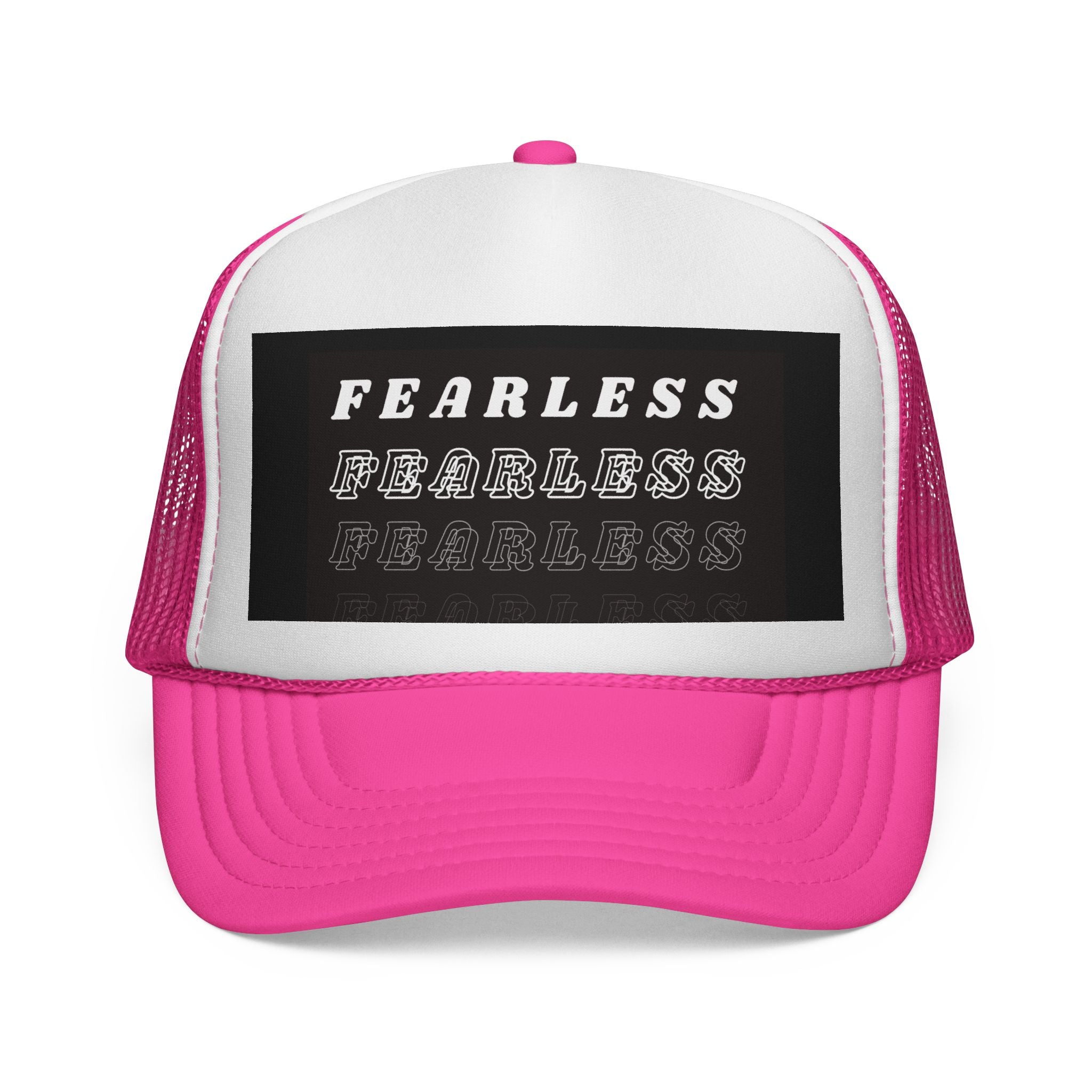 Fearless Trucker Cap - Inspiring Headwear for Adventurers, Perfect Gift for Birthdays, Father's Day, Summer Festivals, Trendy Outdoor Gear