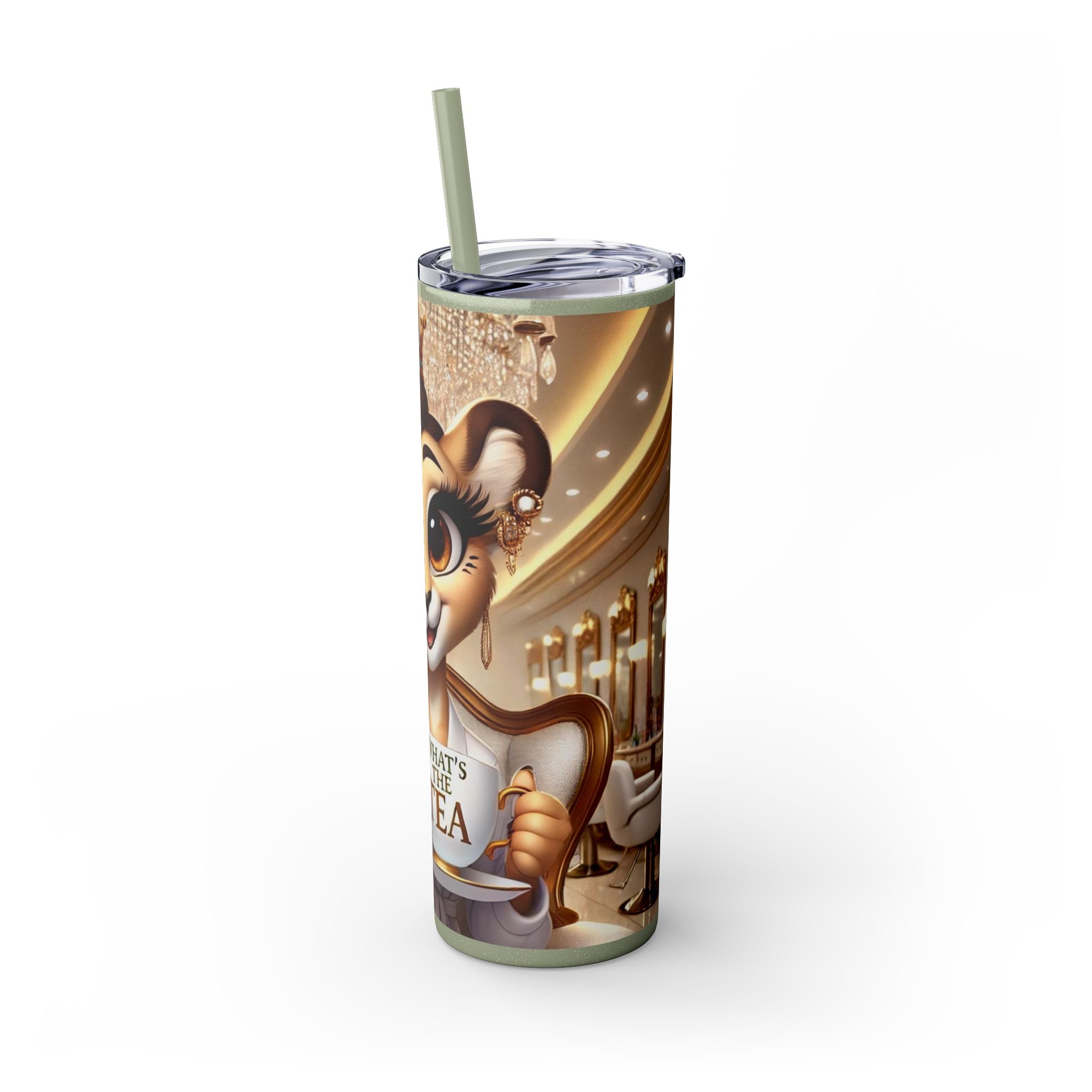 Animated Straw tumbler 20oz Insulation stainless steel tumbler wedding bridal shower Birthday Mom Graduation girls trip weekend getaway
