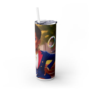 Church Girl Boss Lady Insulated Tumbler, Skinny Tumbler with Straw, 20oz, Gift for Her, Birthday Wedding Bridal Shower Favors, Anniversary