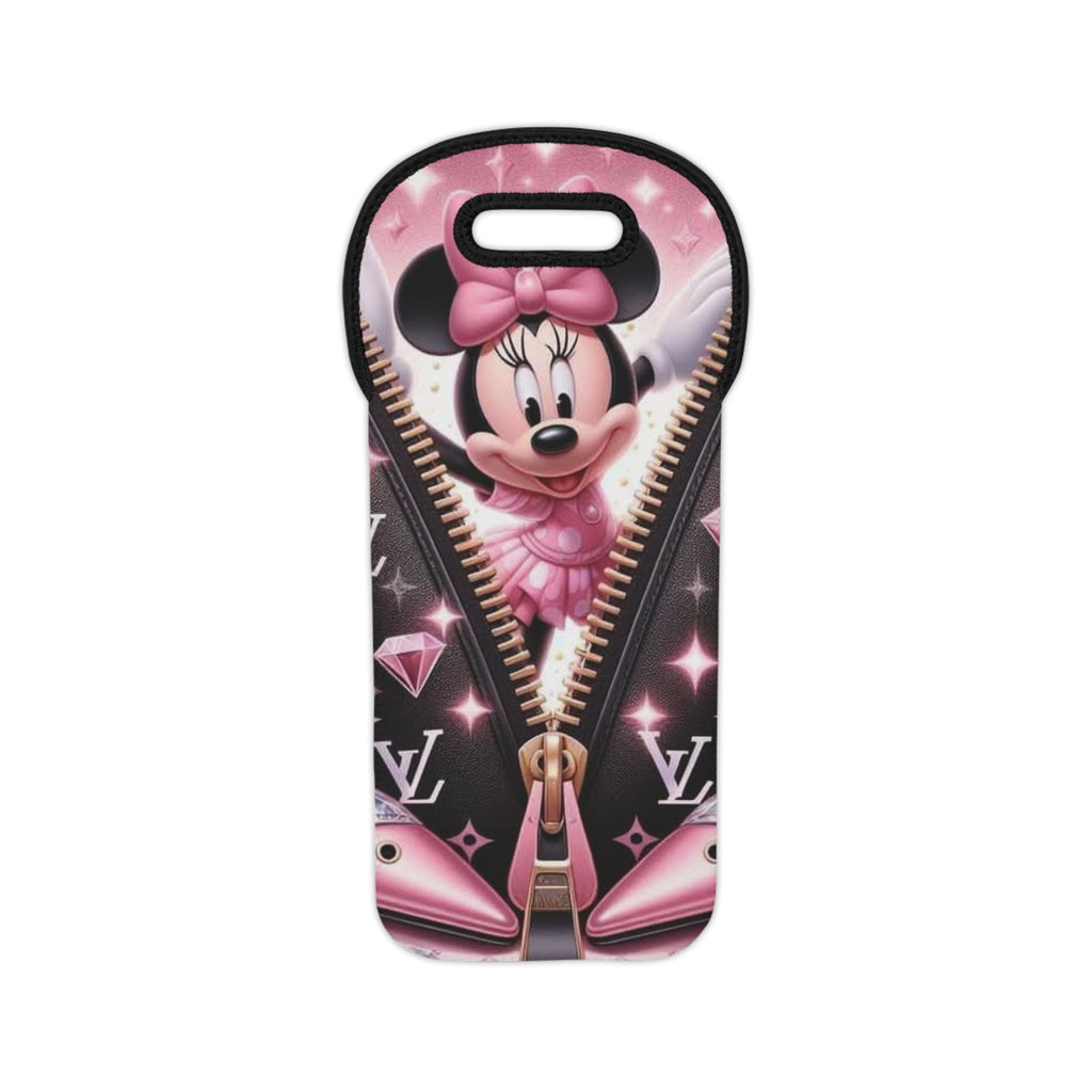 Lux Mouse Wine Tote Bag