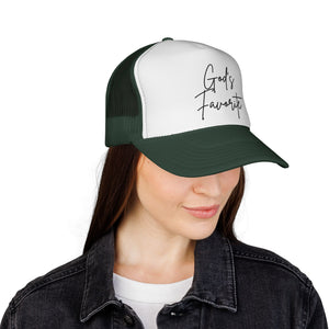 God's Favorite Trucker Cap - Stylish Hat for Everyday Wear, Perfect Gift for Friends and Family, Great for Outdoor Events, Faith-Based [...]