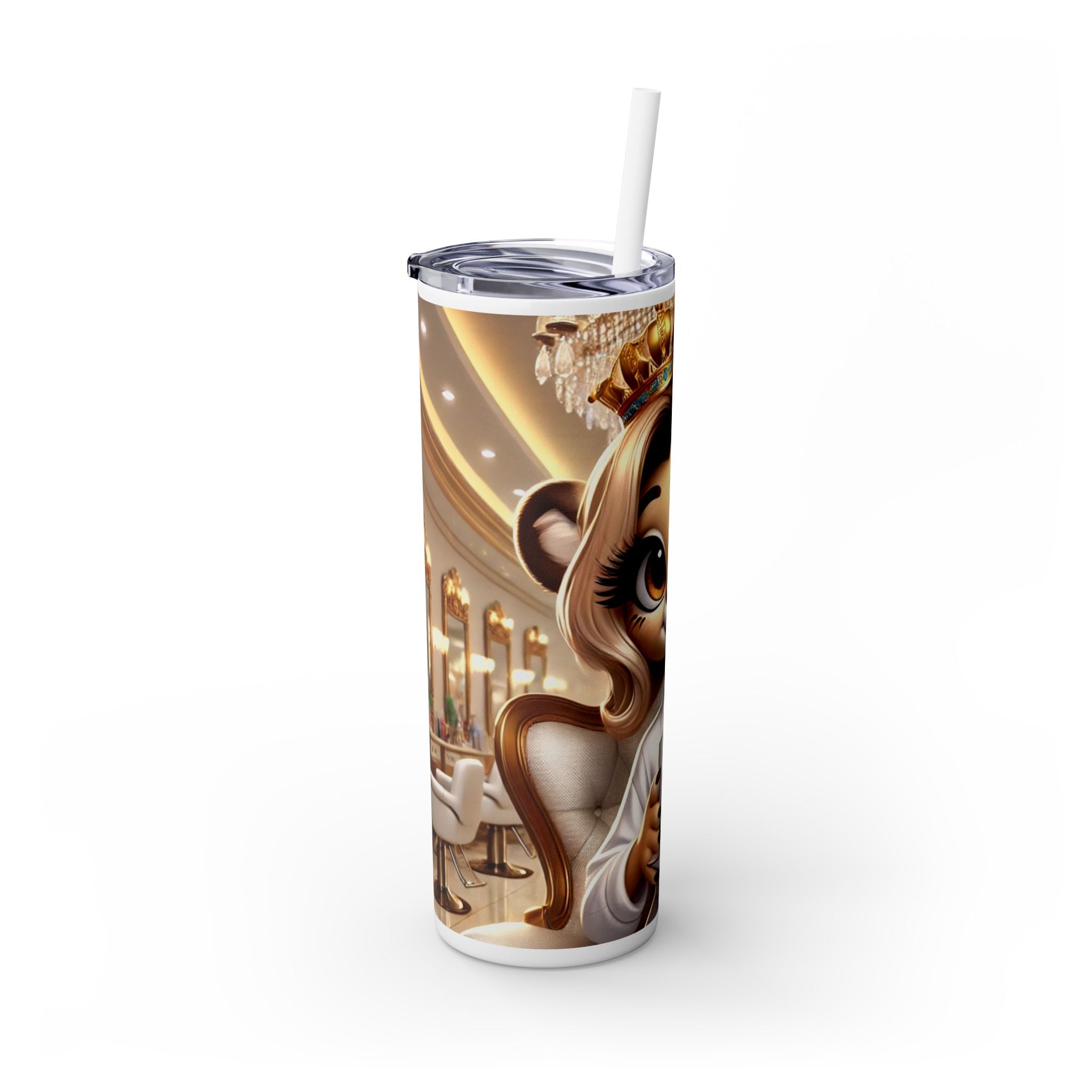 Animated Straw tumbler 20oz Insulation stainless steel tumbler wedding bridal shower Birthday Mom Graduation girls trip weekend getaway