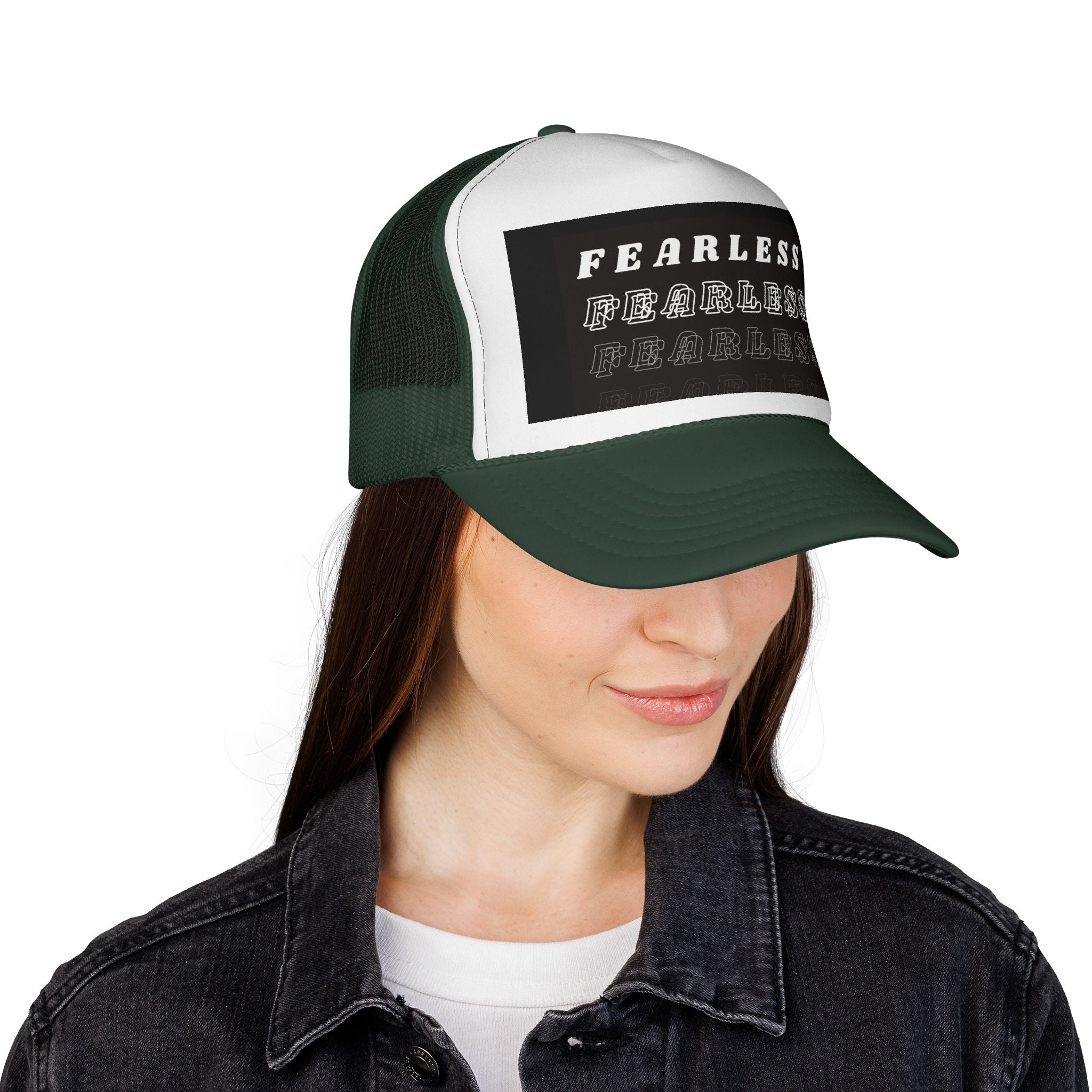 Fearless Trucker Cap - Inspiring Headwear for Adventurers, Perfect Gift for Birthdays, Father's Day, Summer Festivals, Trendy Outdoor Gear
