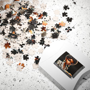 African American Jigsaw Puzzle, Inspirational Puzzle Game for Adults & Kids,