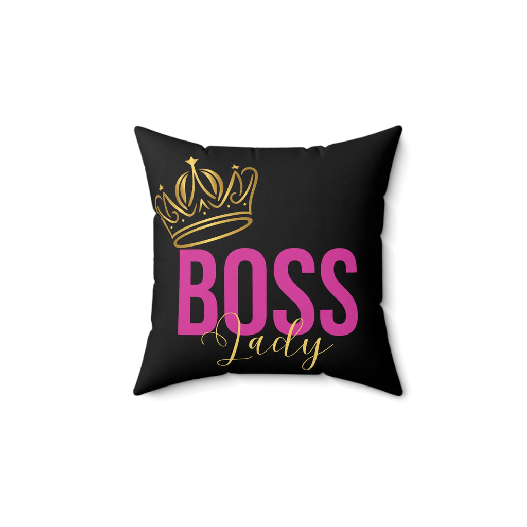 "Boss Lady" Throw Pillow