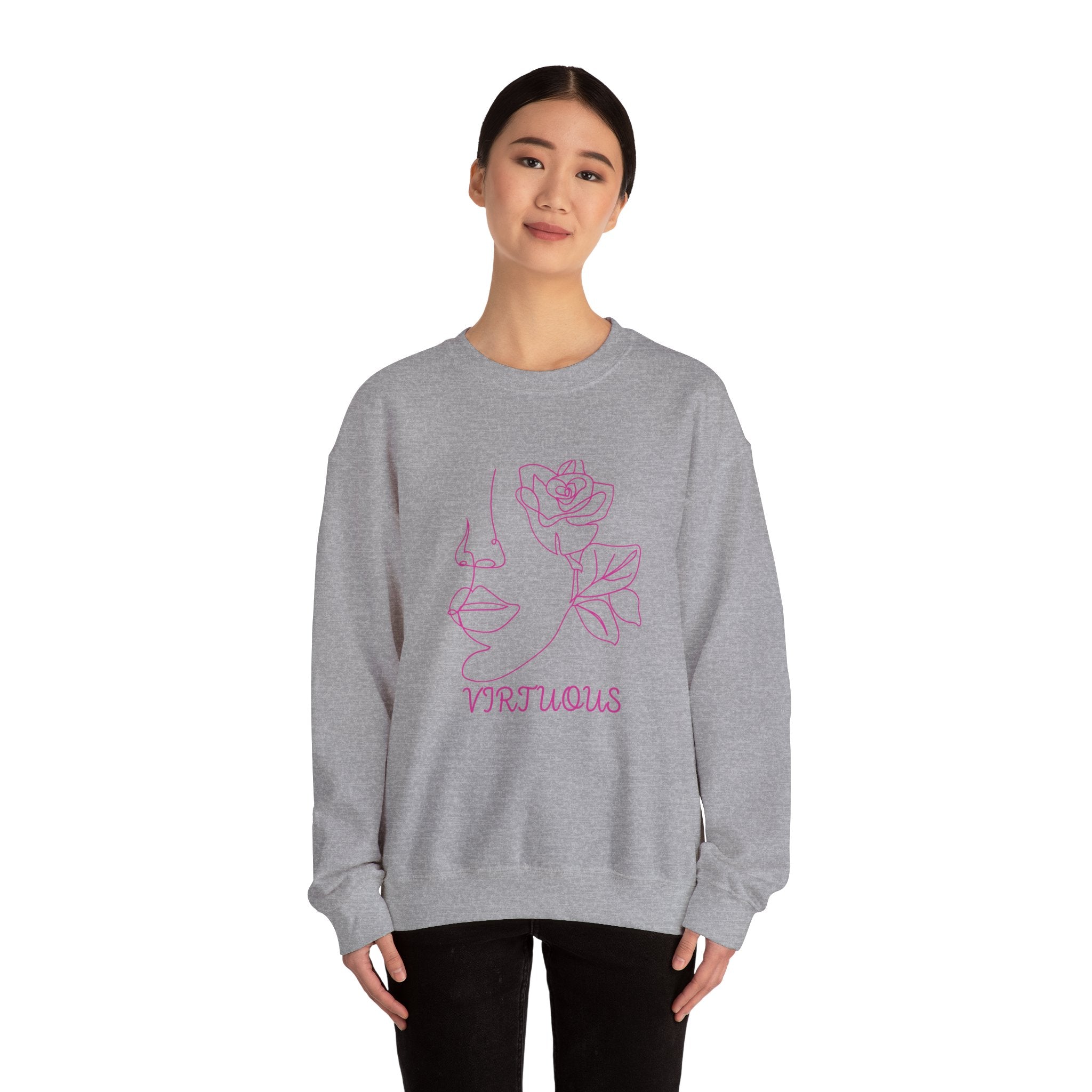 "Virtuous" Crewneck Sweatshirt