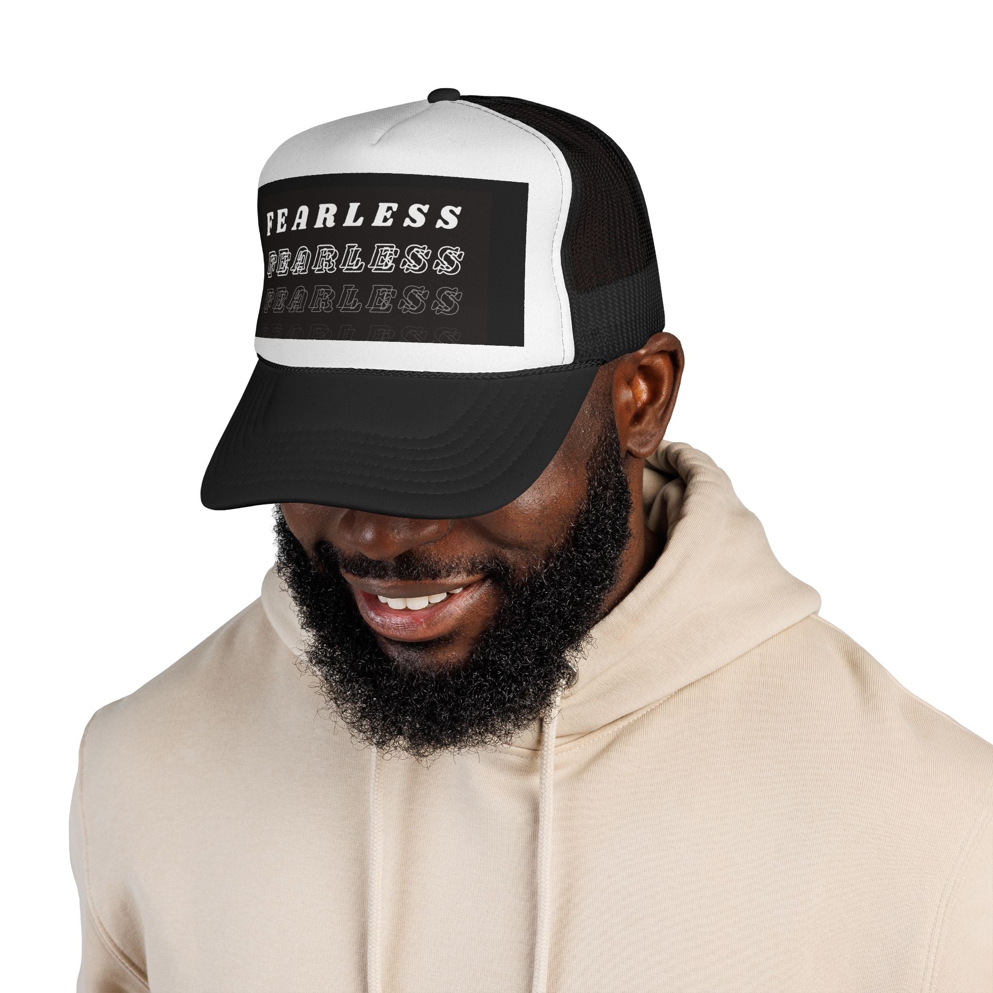 Fearless Trucker Cap - Inspiring Headwear for Adventurers, Perfect Gift for Birthdays, Father's Day, Summer Festivals, Trendy Outdoor Gear